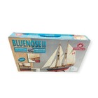 Bluenose Ii Fishing Schooner Wooden Model Boat Ship Kit - Scale 1 35