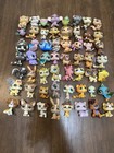 Huge Lot Of 109 Littlest Pet Shop Lps Animal Figures Two Pictures Look