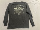 Goose Island Bourbon County Stout Logo Men   s Long Sleeve Shirt Size Large