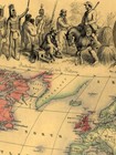 1850  british Empire Throughout The World  Map Poster - 24x28