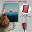 100ft Green Cross Line Laser Level Self-leveling Charging Ip54 W  Magnetic Base