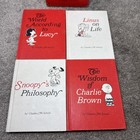 Vintage  the Peanuts Philosophers  1960 s Complete Book Set  Charles M  Schulz