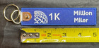 United Airlines - One  1k Million Miler  -  Luggage Or Key Tag - Embroidered