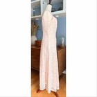 Vtg 80s Pink Lace Party Dress Gown Maxi Sz 6 By Storybook Heirlooms Whimsy Fairy