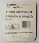 Phifer Instant Screen Repair Charcoal Aluminum Contains 7 Patches