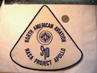 Vintage original North American Aviation S id Nasa Project Apollo Back Patch