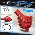 For Honda Trx450r er Thermostat Housing Cover Guard  19321-hp1-670 2006-2014 Red