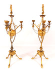Pair Of Napoleon Iii Gilt-bronze Candelabras Attributed To Henri Picard