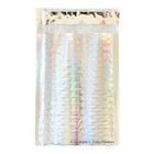  2 Glamour 8 5x12 Holographic Metalized Bubble Mailers Envelopes Bags 50 100