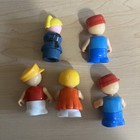 Vintage Playskool Lil Playmates Little People Lot Of 5