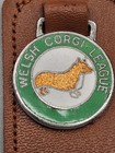 Pembroke Welsh Corgi Club Of America 1983 Corgi League Keychain Souvenir Vtg 80s