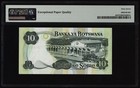 Botswana 10 Pula 1976 P4b Pmg Superb Gem Uncirculated 67 Epq