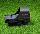 Holosun Open Reflex Illuminated 2 Moa Dot   65 Moa Circle Red Dot Sight - Hs510c