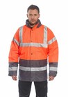 Portwest Us467 Hi-vis Two Tone Reflective Waterproof Traffic Safety Jacket Ansi