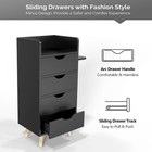 Black Salon Hair Styling Station Storage Beauty Salon Equipment Barber Station