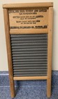 Dubl Handi Columbus Washboard Co Wood Metal Primitive Antique Vintage Decor
