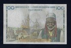 Equatorial African States Chad 100 Francs 1961 P-1a Vf Tchad