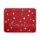  4th Of July Dish Drying Mats For Kitchen Counter Red Large 18  X 24  Patriotic