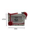 Maxora Christmas Bow Photo Frame Ornament Santa Hat Tabletop White Red Pr905