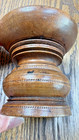 Antique 18th 19th Century Turned Wooden Wig Powderer   Shaker