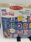 Melissa   Doug Ms  Rachel Wooden Phonics Alphabet Sound Puzzle 26 Letter Sounds