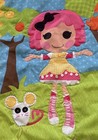 Lalaloopsy Bedspread Comforter 42x56 Mga Vintage - Fitted   Flat Sheet Toddler