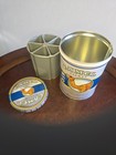 Vintage Original Joe Camel Lights Cigarette Tin  Keg   Holds 40 Cigarettes