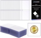 200-pack 2 X 2 Inch Double-pocket-coin-flips - Coin Pocket Holders  Unplastic   