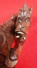 Chinese Wood Carving Natural Boxwood Dragon Republic Period Antique
