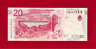 20 Pesos 2017 Argentina Unc Note  p-361a  - Animals  Llama - Beautiful Watermark