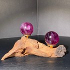 165g Rare Fluorite Crystal Ball Sphere Polished Freeform Energy Healing Reiki
