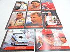 Lot Of 8 Nhra Funny Car Drag Racing Finish Line Driver Cards Al Hofmann Cruz Del