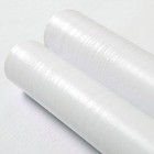 32ft White Wood Grain Wallpaper Self Adhesive Vinyl Furniture Film Peel   Stick
