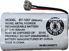 New  Uniden Bt-1007 Bbty0651101 500mah 2 4v Rechargeable Phone Battery  1-pack 