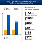 Sansi Led Light Bulb 30w A21 5000lm 300w Equivalent 3000k Warm White Home 2-pack