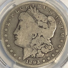 1893 Cc Morgan  pcgs G06  - Mettallic Tone  Attractive Coin Check Out         
