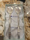 Korean Solid  93 75g  Silver Wedding Spoon Chopstick Set Ag 700  Boxed 2 Spoons