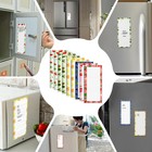 9 Pack Magnetic Notepads For Refrigerator Grocery List Memo Pads To-do Lists