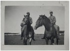Antique Photo Soldier Horse Cavalry Army Miliary Officer Riding Gay Int  9668