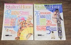 Quilter s Home Magazine Lot 11 Issues 2008- 2011 Quilting Crafting Mark Lipinski