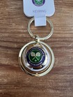 Official Wimbledon Championships Tennis Gold Tennis Ball Spinner Keyring Bnwt