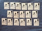 Panini Wc South Africa 2010 - Set Of Chile  chilean  Pop Up  black Back -mexico 