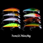 56pcs Top Water Baits For Bass Fishing Lures Kit Crankbait Swimbaits Jerkbaits