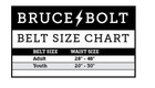 Bruce Bolt Premium Pro Adjustable Baseball And Softball Belt Adult Green