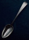 Bright Cut Coin Silver Tablespoon Joseph Richardson  Jr  Philadelphia Circa 1780