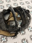 Vintage 1950s Wilson Baseball Catcher umpire   s Mask Cast Metal W leather Padding