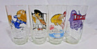 Hard To Find Mcdonald s Set Of 4  Glasses -grimace  Hamburglar  Big Mac  Ronald