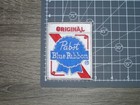 Pabst Blue Ribbon Original Pbr Beer Embroidered Iron On Patch  2 75  X 3 5 