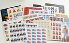 Four Sheets X 20   80 Assorted Of Mixed Designs 37   Us Postage Stamps  Fv  29 60