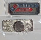 Domino s Pizza Enamel Magnet  made Better Together  Black Franchise Fund